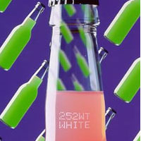 Opaque printing on soft drinks